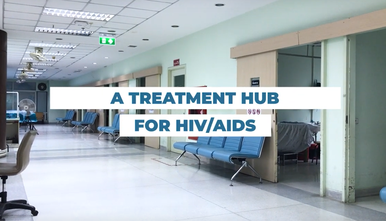 A treatment hub for HIV/AIDS